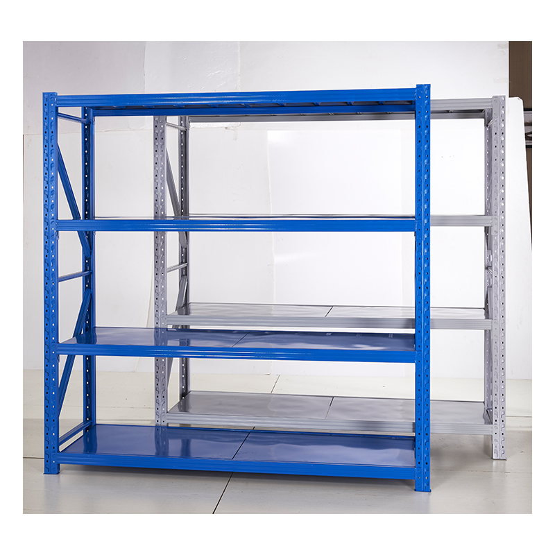 Hot Promotions Customizable Medium Duty Steel Metal Rack Shelf with Steel Panels Pallet Racking for Warehouse Storage