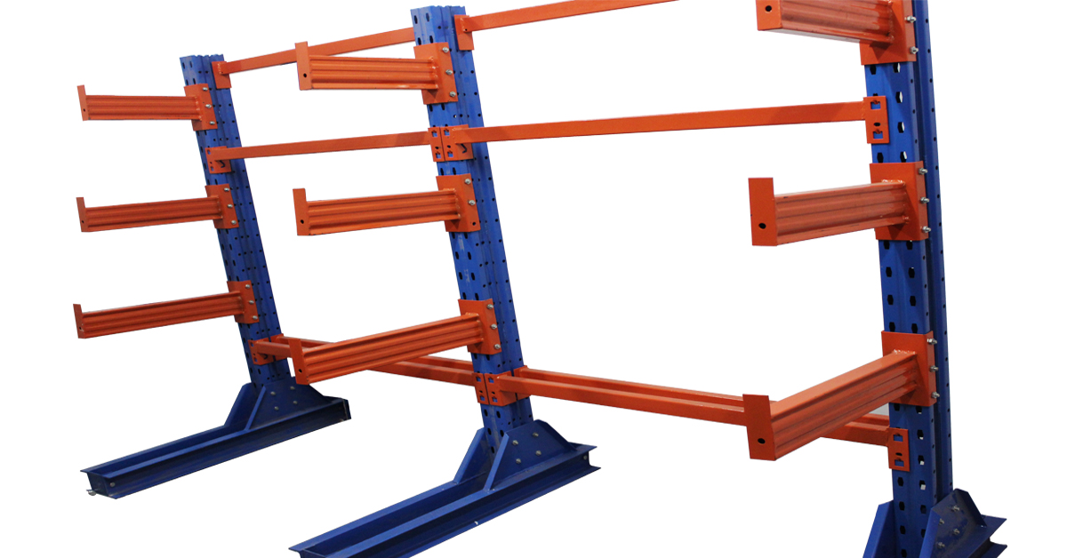 Industrial Steel Racks Warehouse Heavy Duty Multi-layers Cantilever System