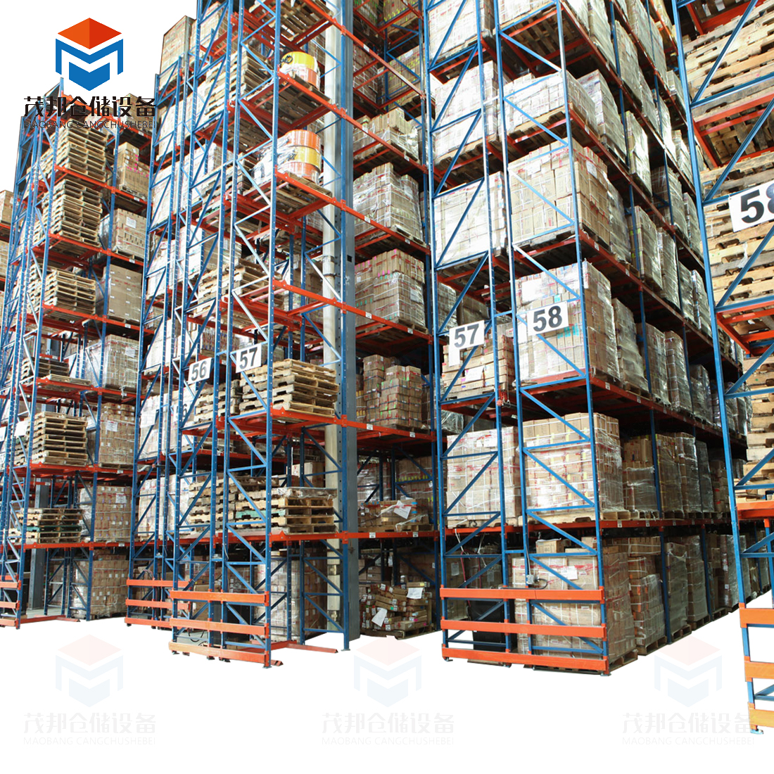 Anti-rust Beam Type Warehouse Pallet Rack Stable Steel Storage Racking for Commercial Inventory Storage