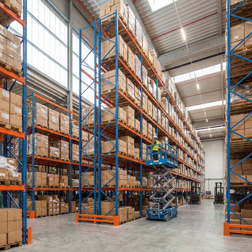 Factory Price Industrial Warehouse Adjustable Beam Type Pallet Racking System for Warehouse Storage Rack