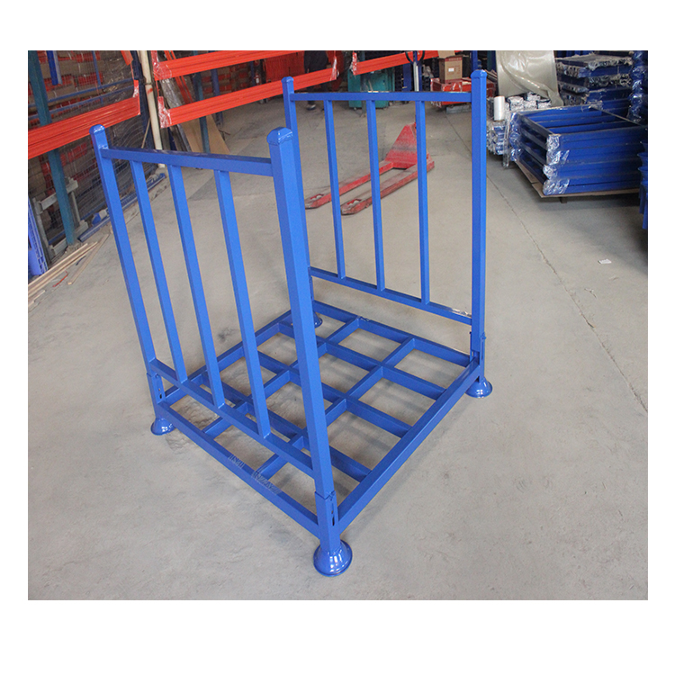 Wire Mesh Racking Container Steel Container Racking Stacking Cage Cages Warehouse Rack Heavy Duty Pallet Rack Customized 10 Sets