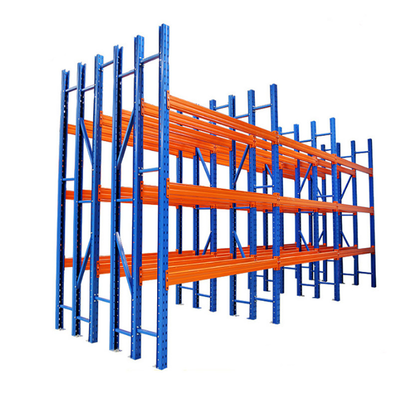 Industrial Heavy-Duty Pallet-Style Racking Cross-Beam Type Thickened High-Level Shelving Custom-Made Super Load-Bearing Capacity