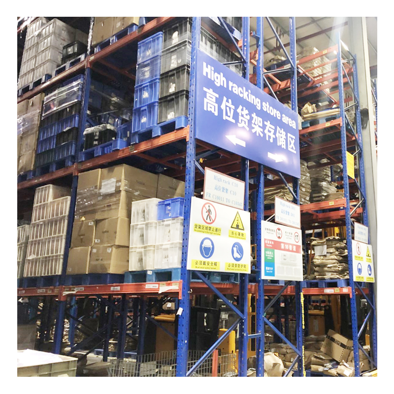 Industrial Heavy Load Beam Pallet Shelving Detachable Warehouse Steel Storage Rack for Distribution Center