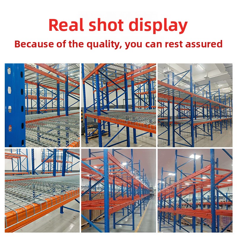 Factory Warehouses and Pallet Racking with Coupling Installation Heavy-duty Thickened Storage Shelves