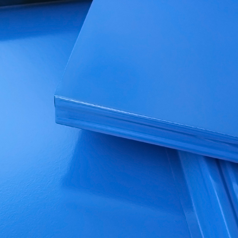 Factory Wholesale Light 100KG Two Layers Blue Adjustable Beam Iron Laminate Column Rack Accessories Warehouse Shelves