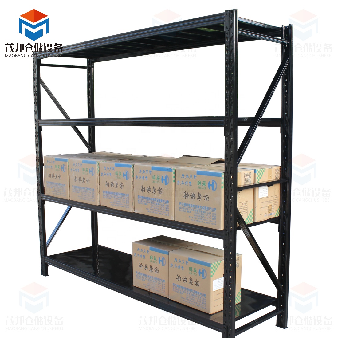 Light Duty Warehouse Storage Rack Shelf Widespan Rack Garage Shelving Steel Storage Units