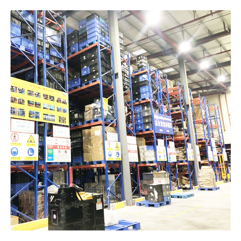 Industrial Heavy Load Beam Pallet Shelving Detachable Warehouse Steel Storage Rack for Distribution Center