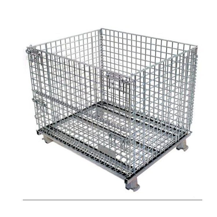 Heavy Duty Cage Container Stillage Wire Container Stillage Racking Cages Pallet Stacking Cage