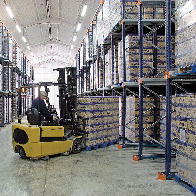 Industrial Pallet Rack System Heavy Duty Metal Warehouse Racking for Factory Storage