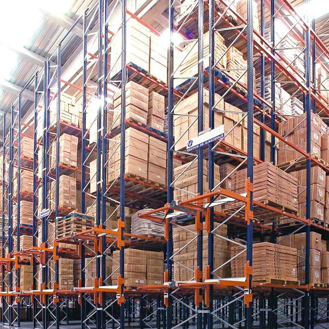 Industrial Pallet Rack System Heavy Duty Metal Warehouse Racking for Factory Storage