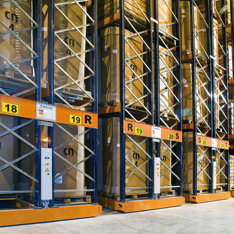Industrial Pallet Rack System Heavy Duty Metal Warehouse Racking for Factory Storage