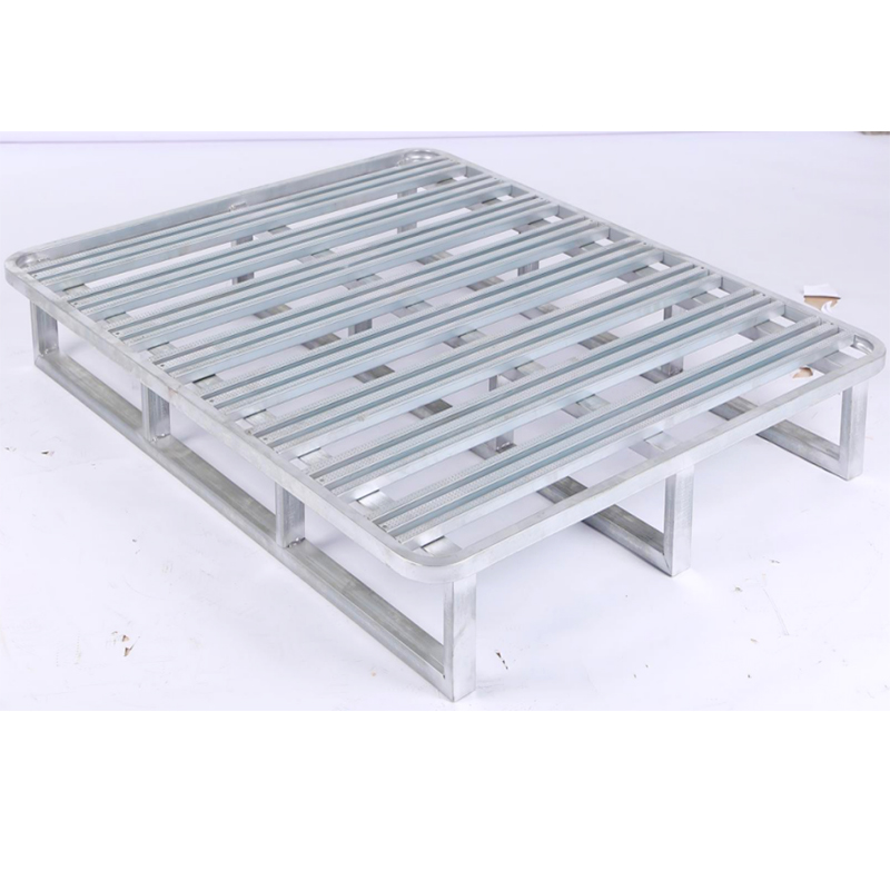 Heavy Duty Industrial Storage Factory Metal Pallet Manufacturers Forklift Warehouse Single-deep Stackable Iron Steel Pallets
