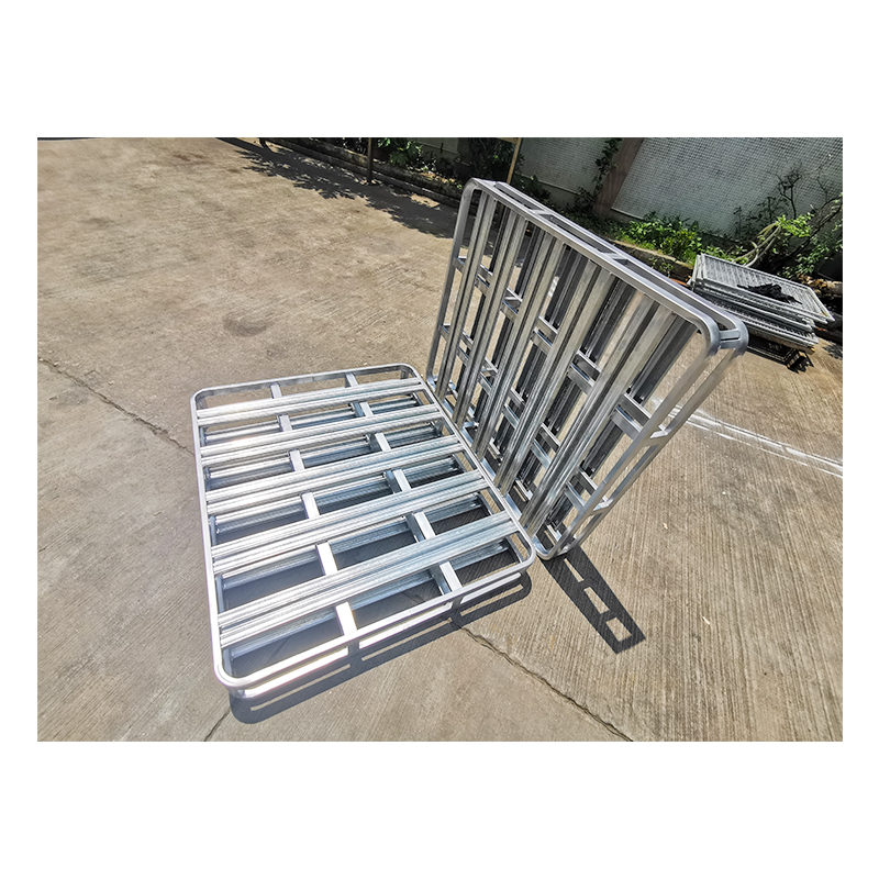 Factory Direct Industry Warehouse Stackable Steel Pallet With Power Coat