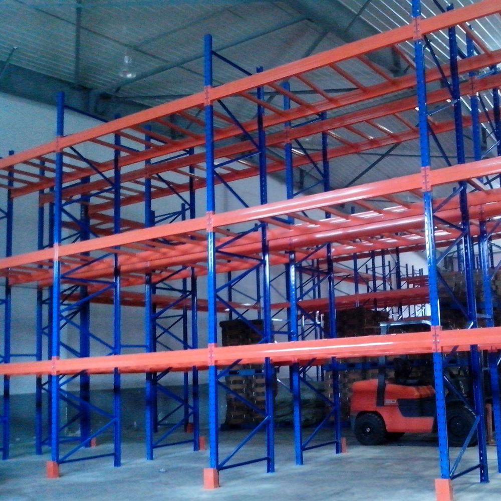 High Load Beam Pallet Racking Anti Rust Powder Coating Detachable Warehouse Rack Australian Distribution Center Goods Stacking