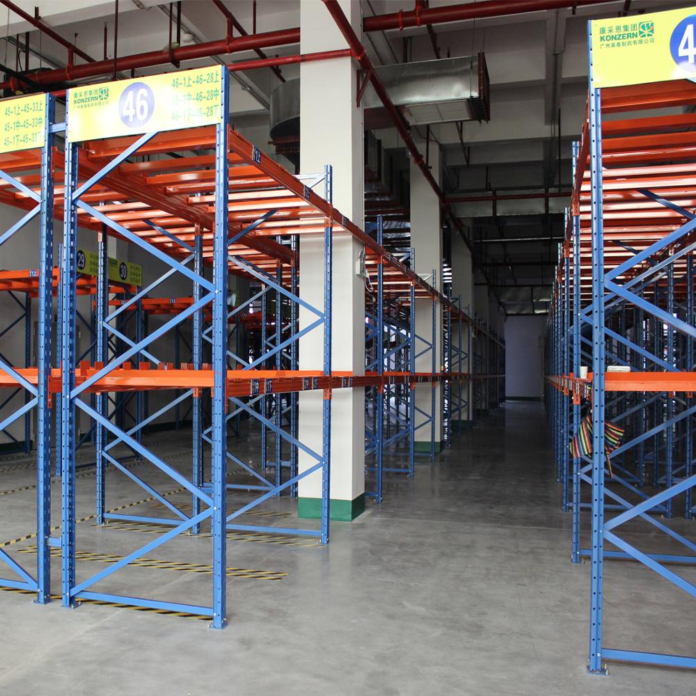 High Load Beam Pallet Racking Anti Rust Powder Coating Detachable Warehouse Rack Australian Distribution Center Goods Stacking