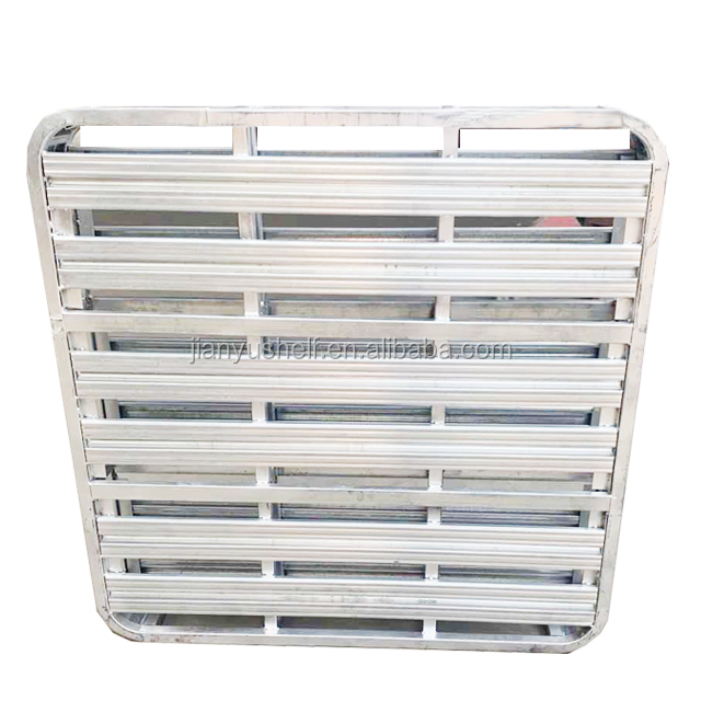Factory Direct Industry Warehouse Stackable Steel Pallet With Power Coat
