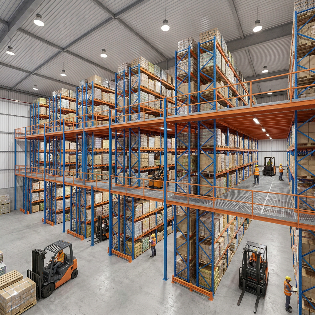 Heavy Duty Warehouse Storage Rack Pallet Racking System for Factory and Distribution Center