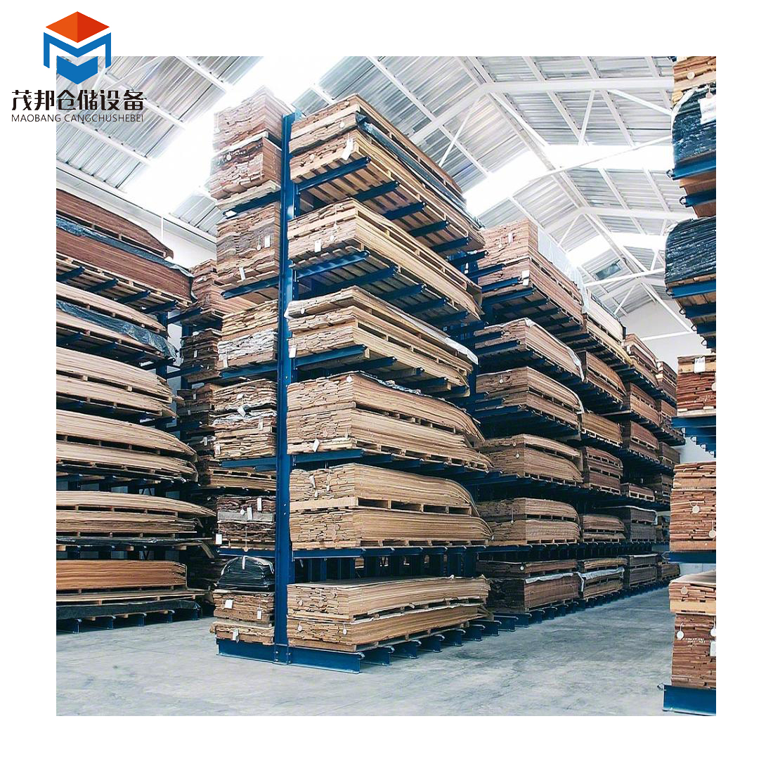 Double-deck Bike Rack Cantilever Assemble Warehouse Rack and Cantilever Racking Shelves