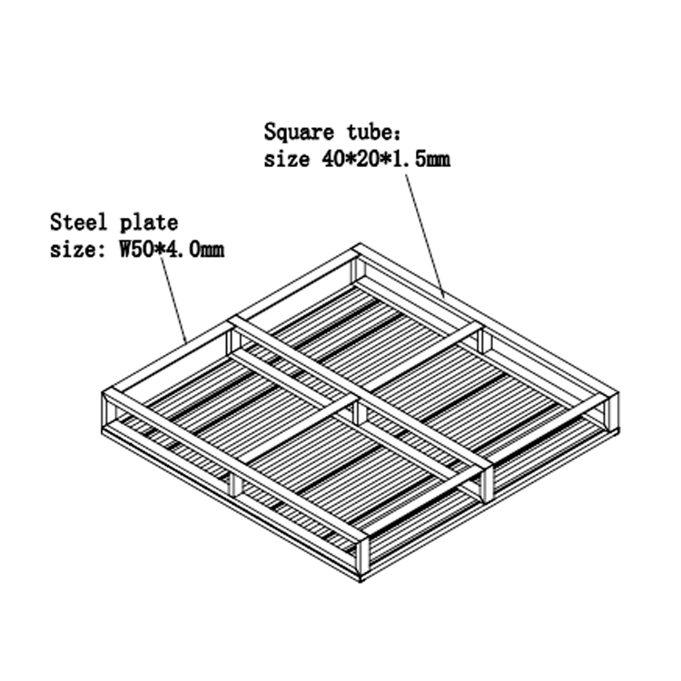 Galvanized Steel Pallet