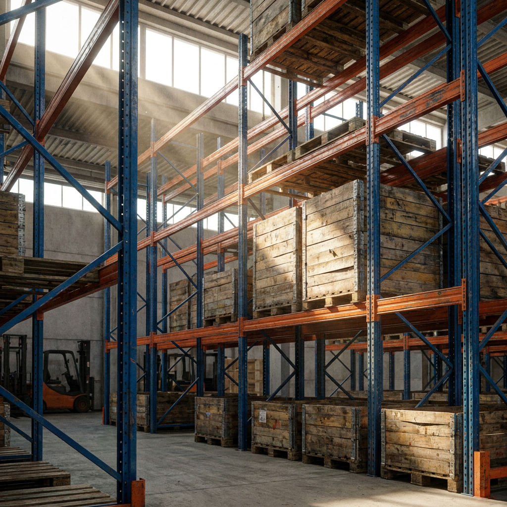 Factory Price Industrial Warehouse Adjustable Beam Type Pallet Racking System for Warehouse Storage Rack