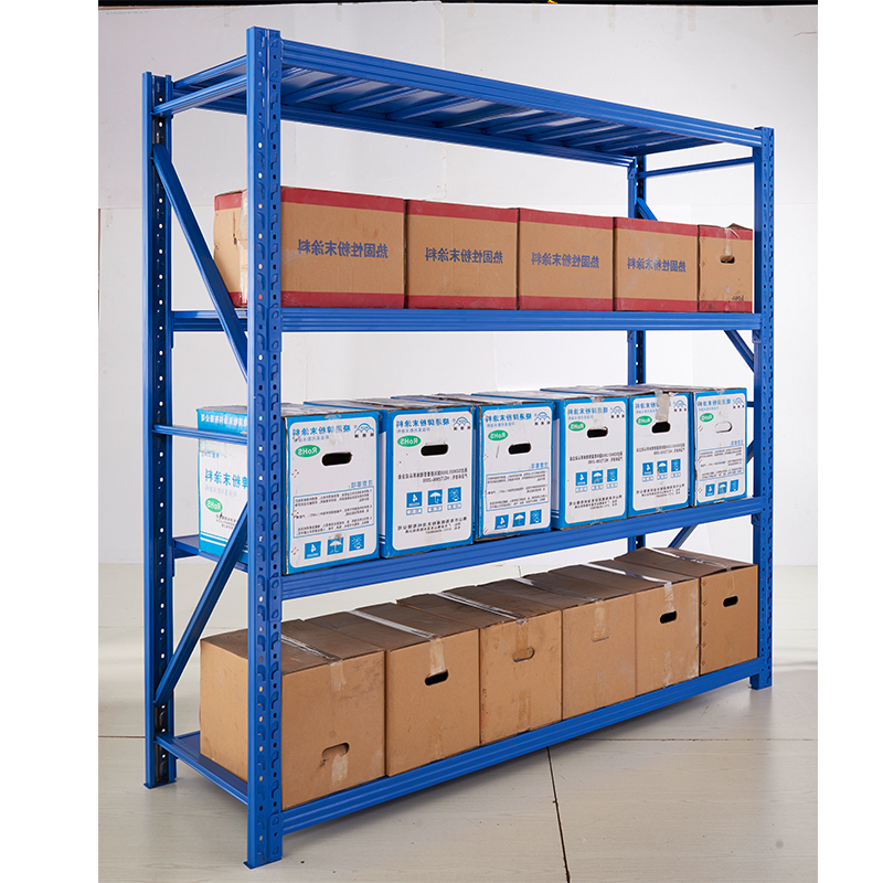 Easy Assemble Multi Level Medium Duty Rack Warehouse Shelving Factory Wholesales Racking Unit
