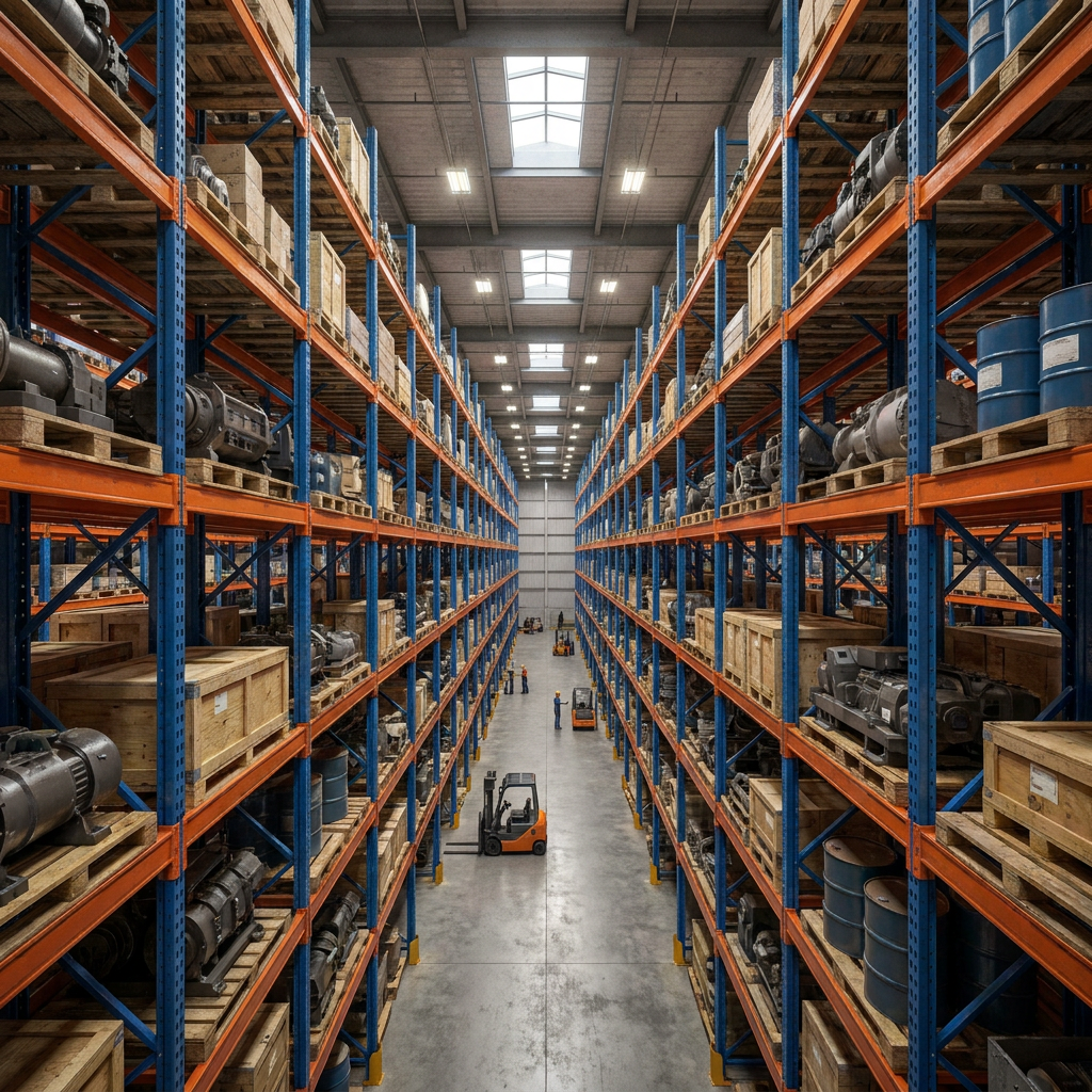 Heavy Duty Warehouse Storage Rack Pallet Racking System for Factory and Distribution Center