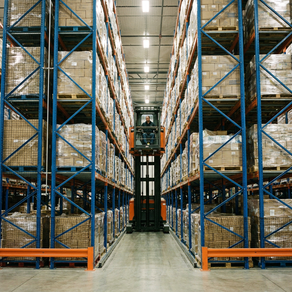 Factory Custom Size Steel Beam Pallet Racking Industrial Warehouse Shelving Unit