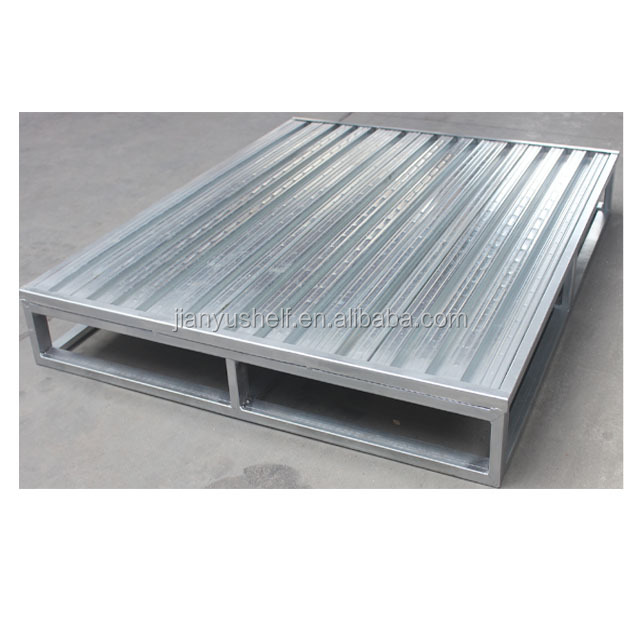 Factory Direct Industry Warehouse Stackable Steel Pallet With Power Coat