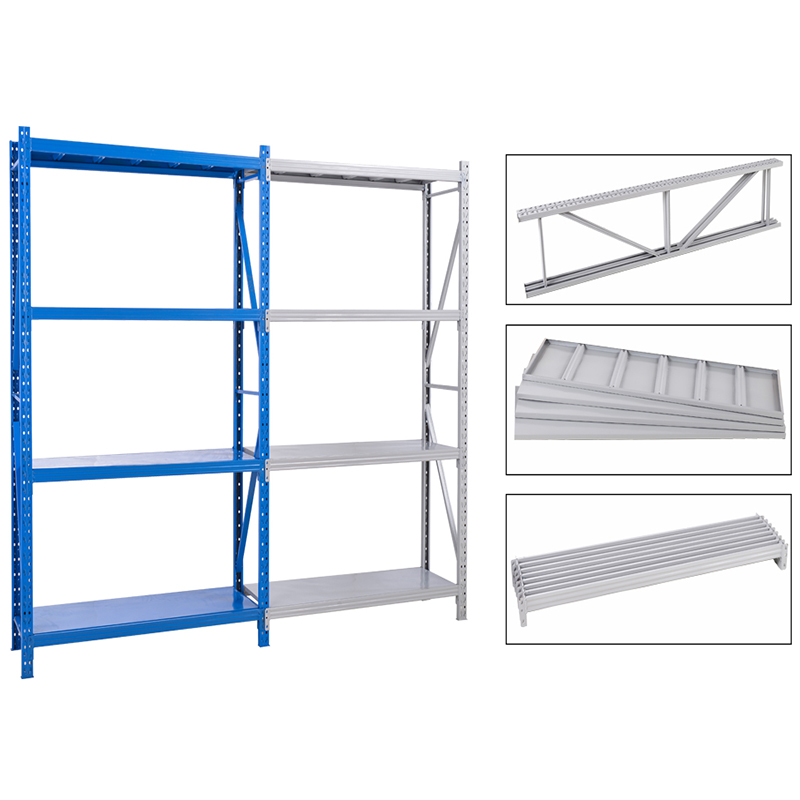 Light Duty Laminate Shelving Unit Metal Storage Rack for Warehouse Workshop Garage Home Store Multi-Layer Easy Install