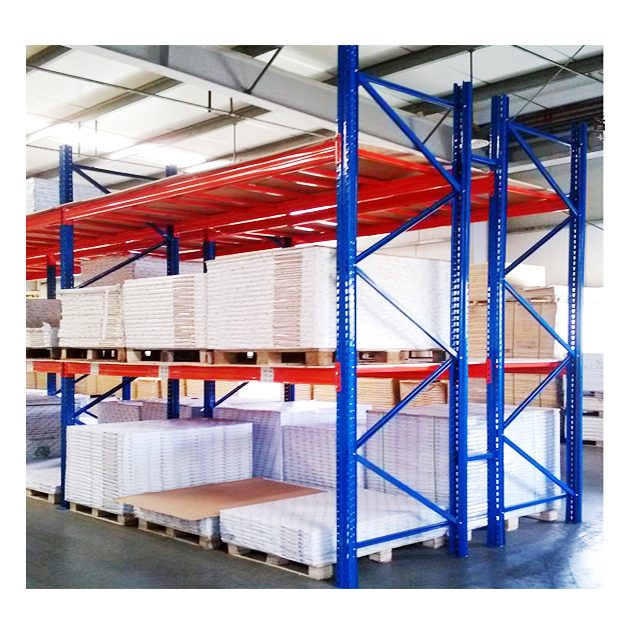 GuangZhou MAOBANG Cool Steel Industrial Storage Pallet Racks Selective Type 2 Layers Cold Rolled Steel Corrosion Protection