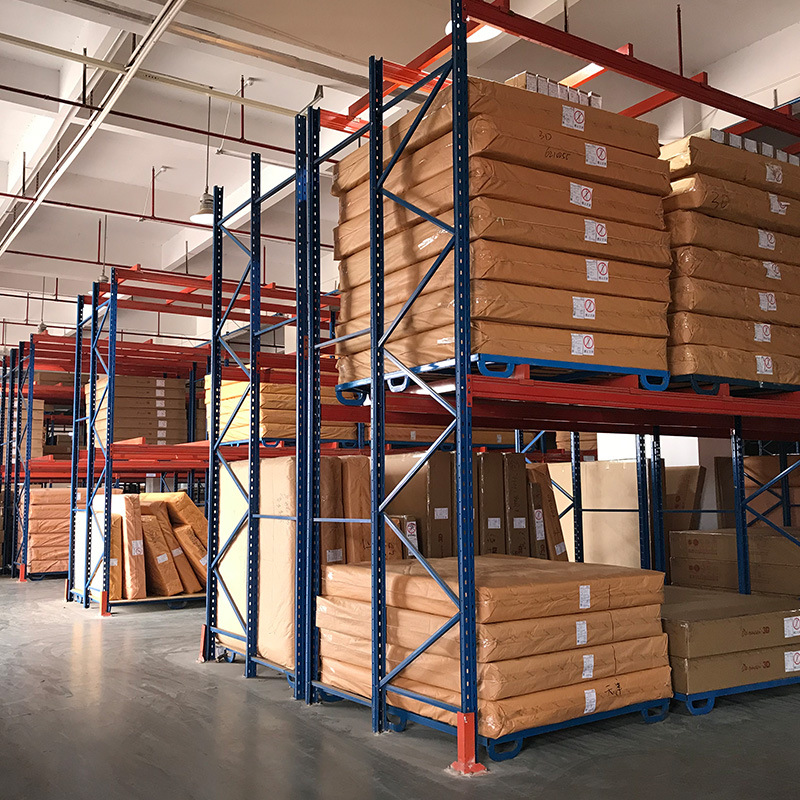 Wholesale Cross-Beam Heavy-Duty Warehouse Storage Shelves Detachable Assembleable Thickened High-Level Large-Scale Coupling