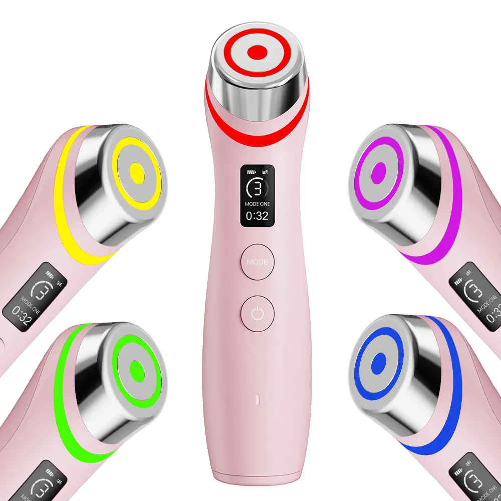 6 in 1 Anti Aging Skin Tighten Anti Wrinkle Beauty Electric Eye Massager Device