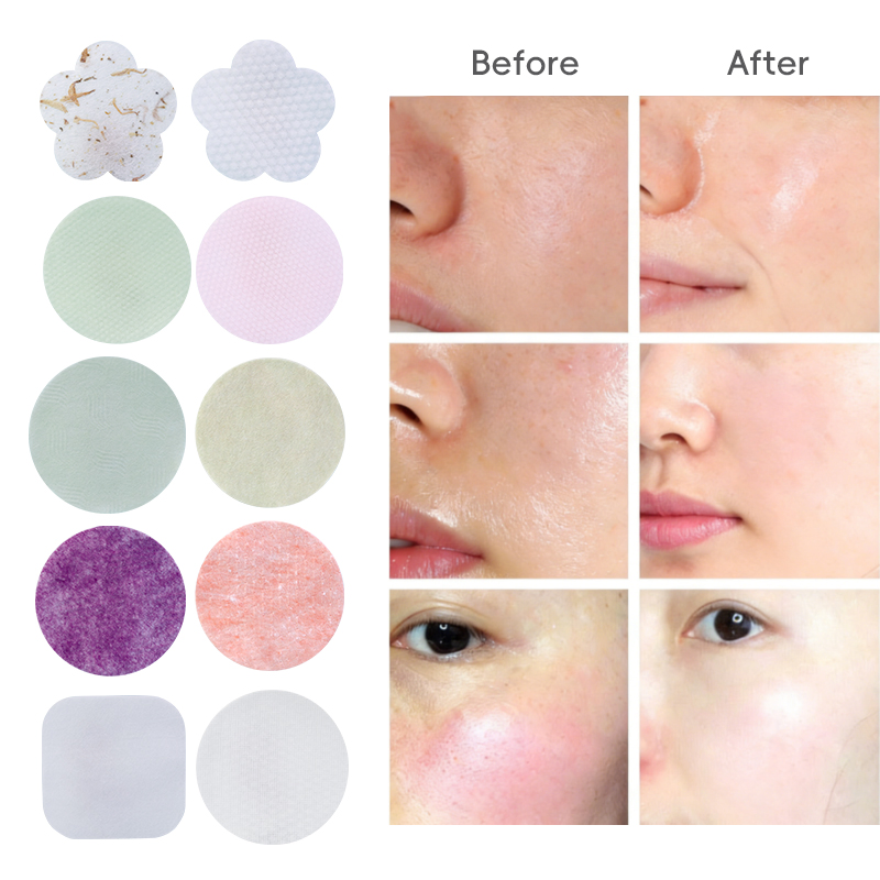 Multi-Use Essence Infused Dry Cotton Pads Customizable Facial Skincare Pads