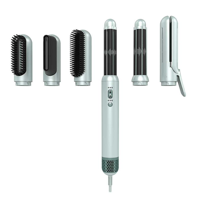 Professional Salon Quality BLDC Interchangeable Hair Styling Tool Kit 6 in 1 China Manufacturer