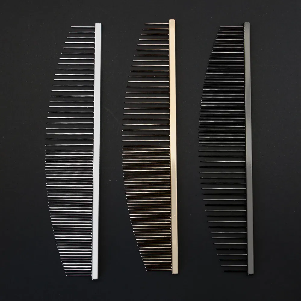 Steel Dog Grooming Tool for Easy Knotting Hair Removal