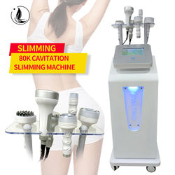 Beauty Device Multifunction 6 in 1 Ultrasonic Facial Slimming RF Liposuction Machine