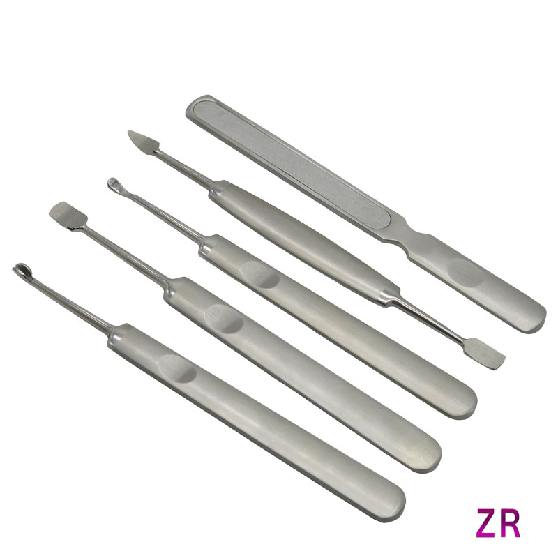 5 in 1 3.5mm Thickness Stainless Steel Manicure Nail Tools