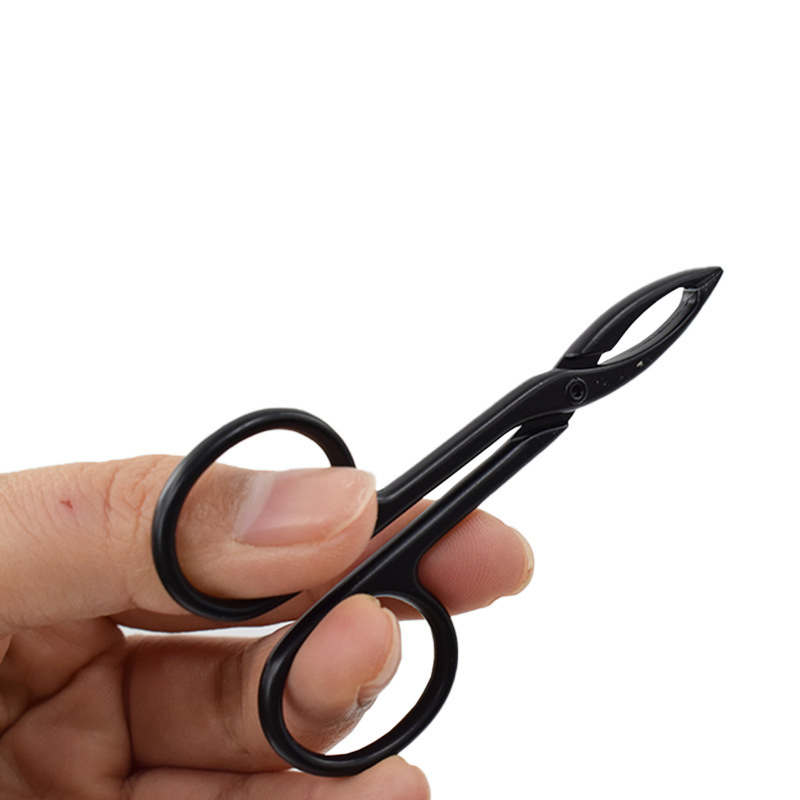 Salon Gold Plated Titanium Grooming Beauty Hair Removal Makeup Artist Eyebrow Tweezers