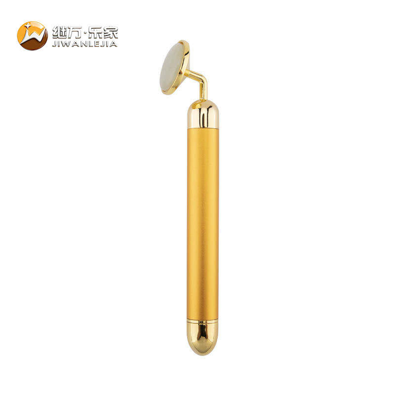 Jiwan Lejia Wholesale Custom Electric Eye Beauty Skin Care Jade Face Massage Roller Facial Roller Skincare Tools