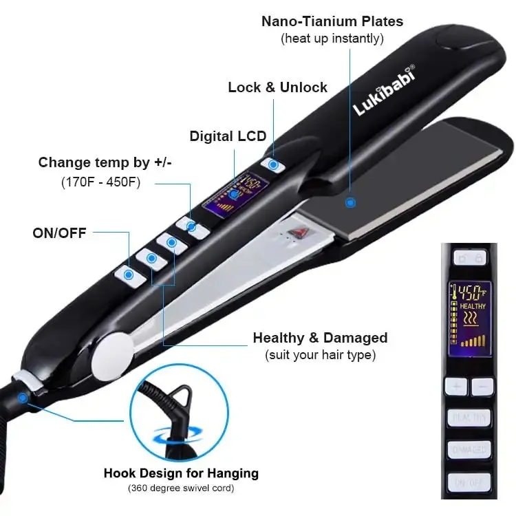 Hair Straightener Detail 2