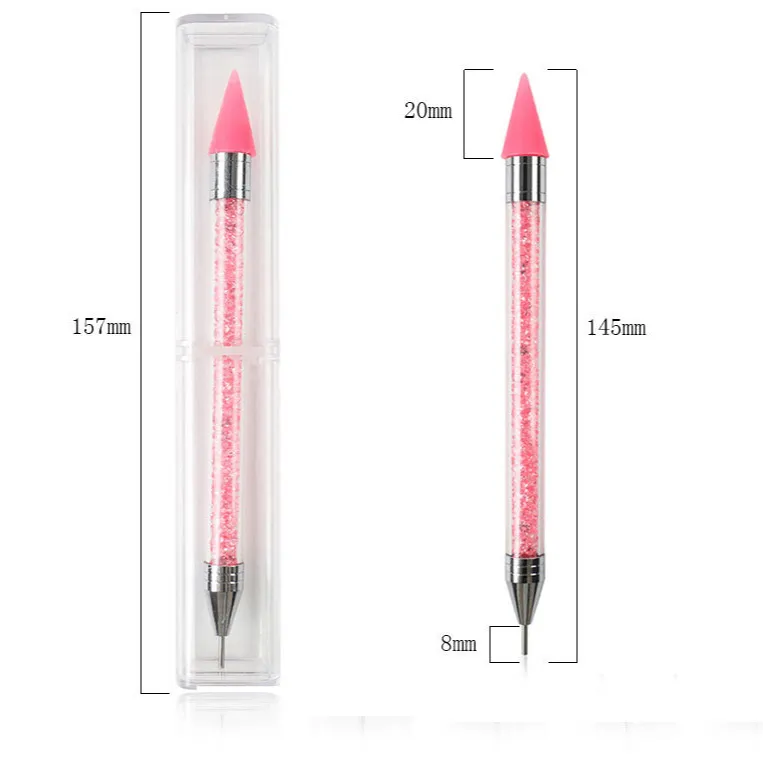 Double Heads Wax Pen Dotting Pen 6