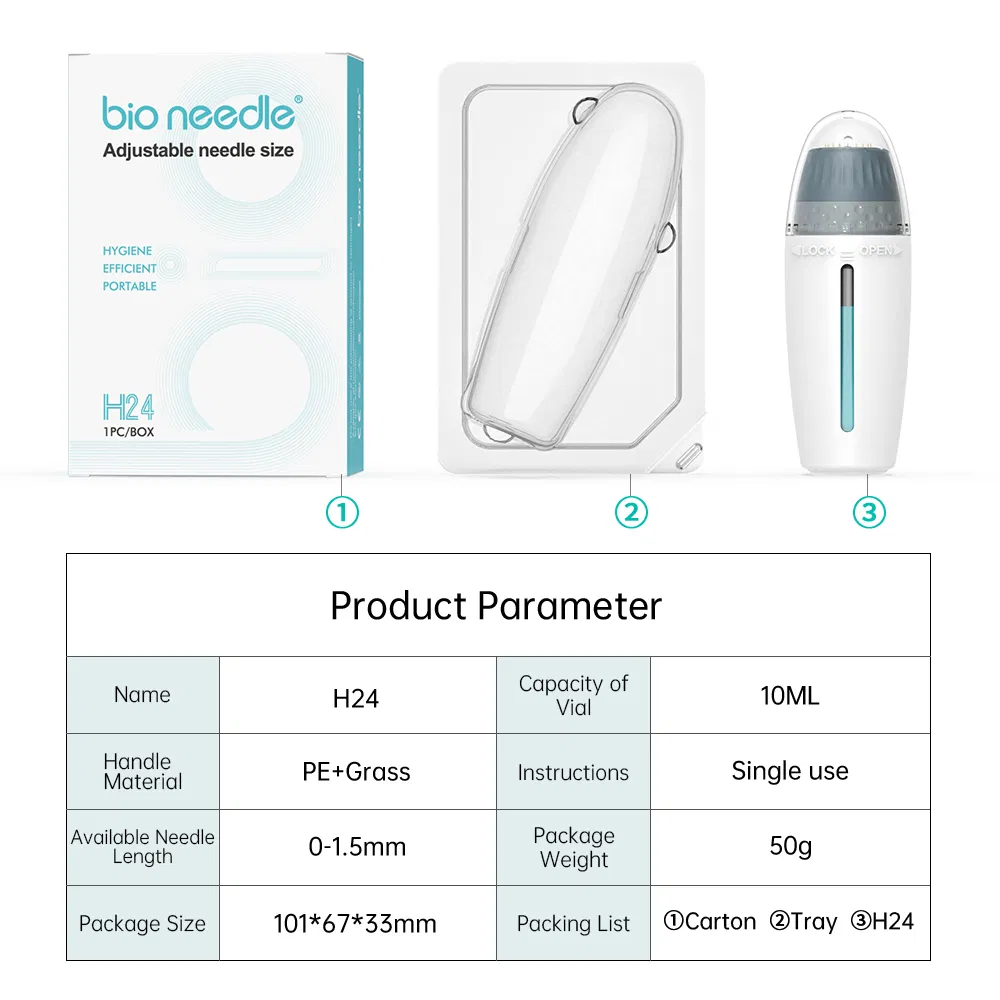 Advanced Microneedle Beauty Tool for at-Home Skincare Treatment