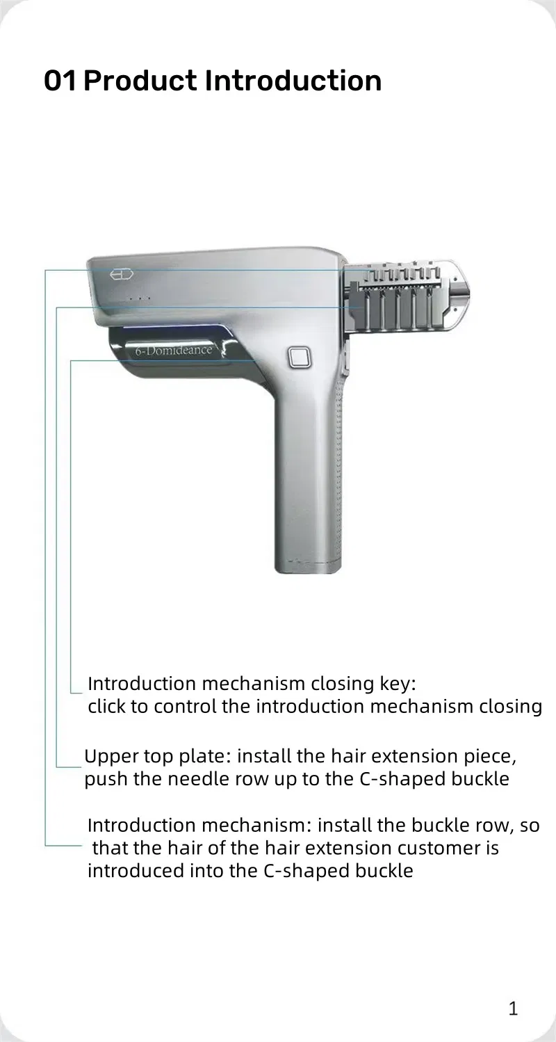 6D Hair Extension Connector