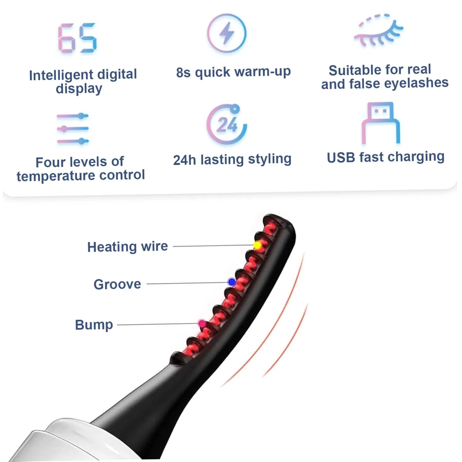 Ultimate Electric Eyelash Curling Tool for Stunning Lashes