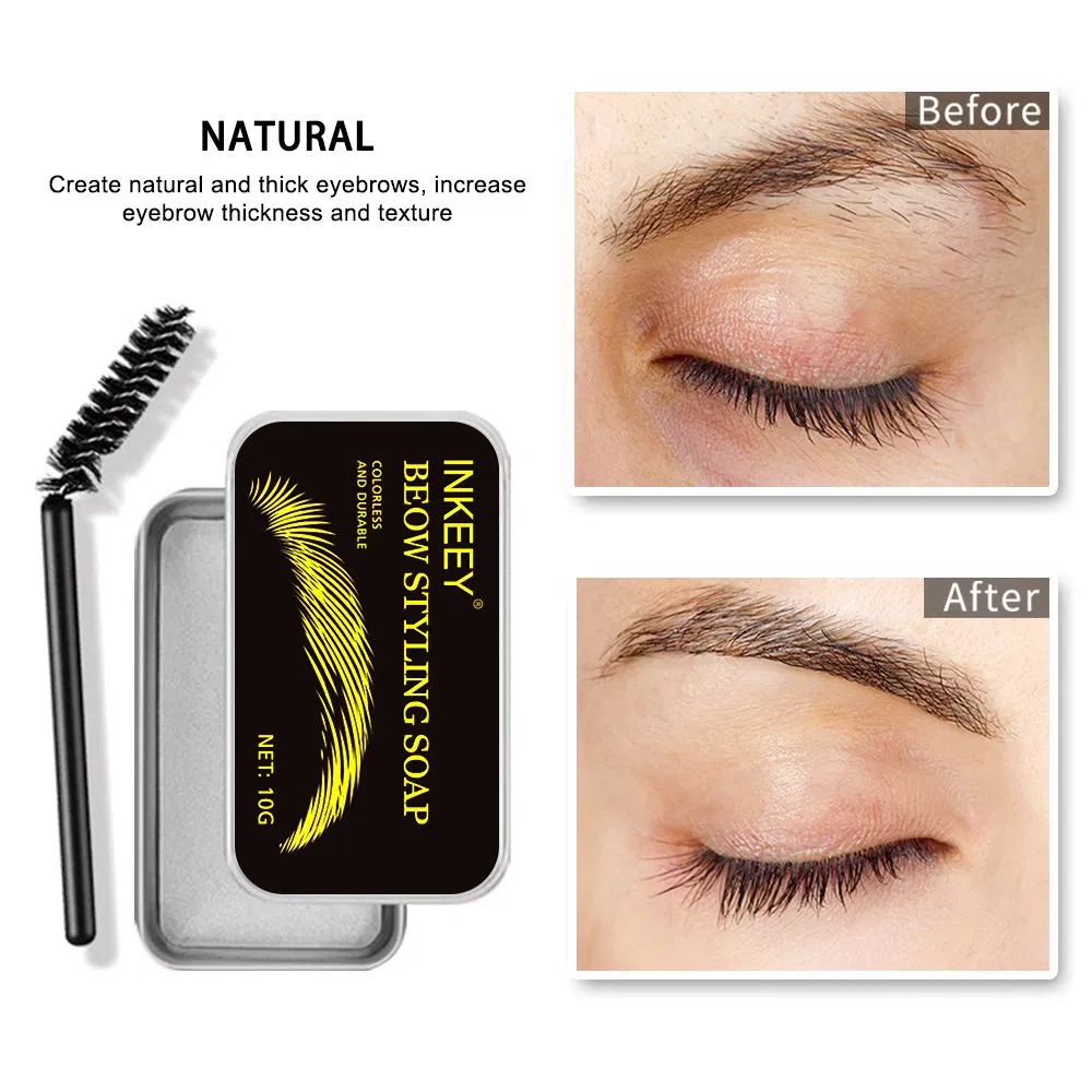 New Arrival Brow Gel No Logo Eyebrow Styling Gel Waterproof Clear Color Eyebrow Styling Soap