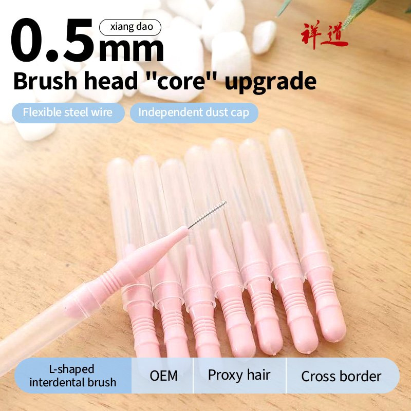 Latex-Free Pagoda Interdental Brush for Allergic Patients Pagoda Type Interdental Brush