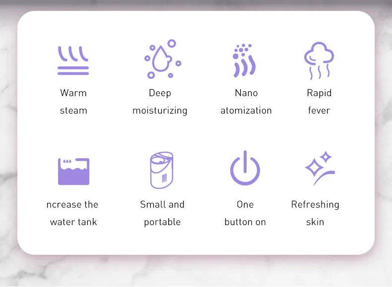 Facial Humidifier Sprayer Steamer