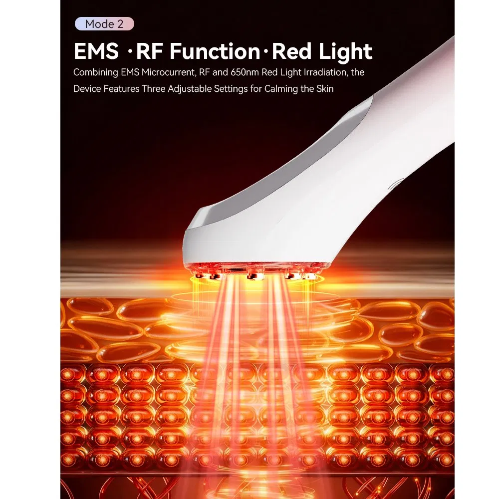Multifunction RF EMS Facial Massage Red Light Therapy Face Lift Beauty Device