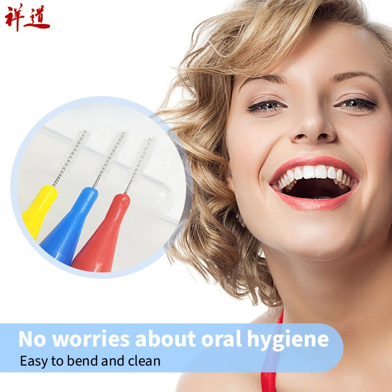 Latex-Free Pagoda Interdental Brush for Allergic Patients Pagoda Type Interdental Brush