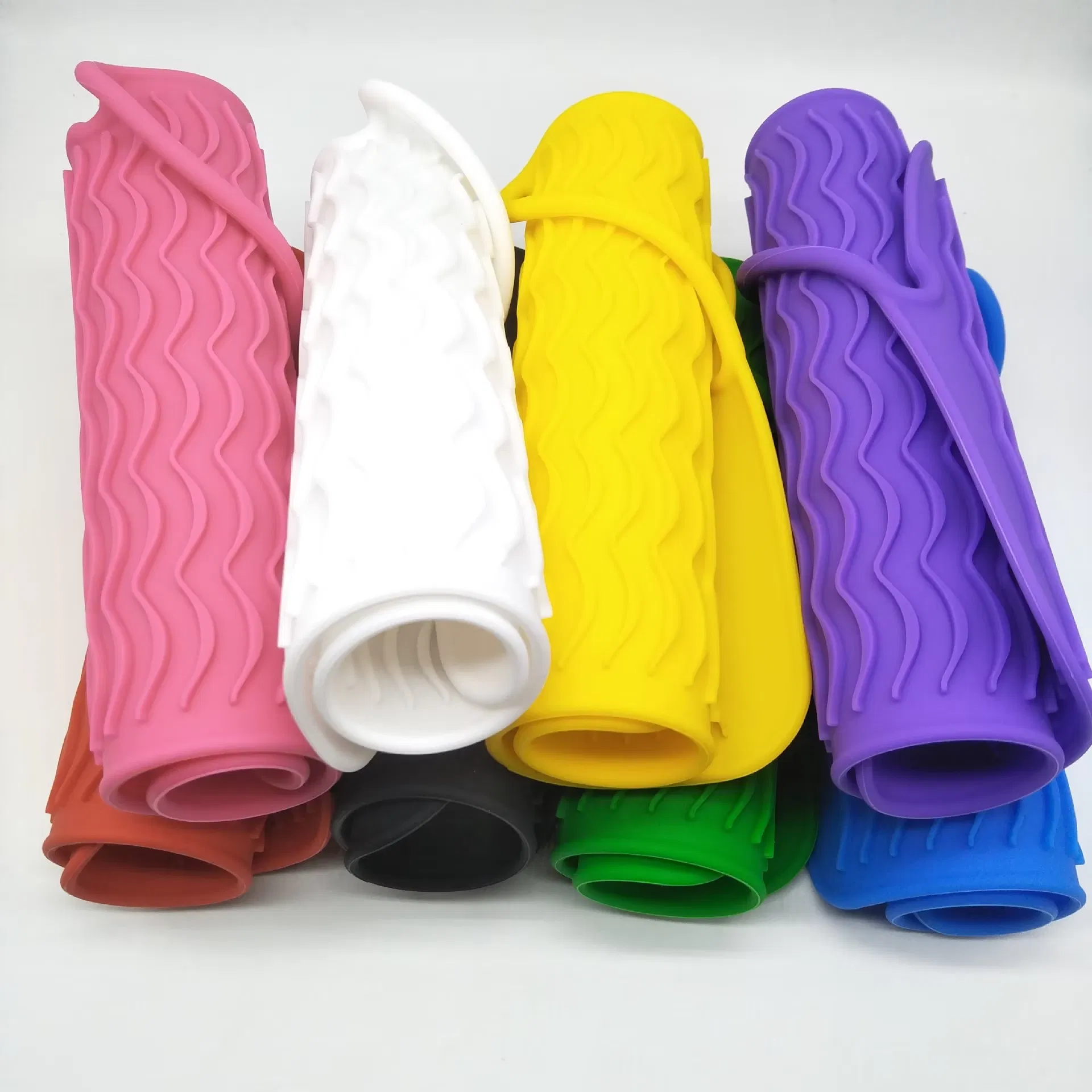 Heat Proof Pad and Hair Divider Tools for Salon Styling Silicone Rubber Parts